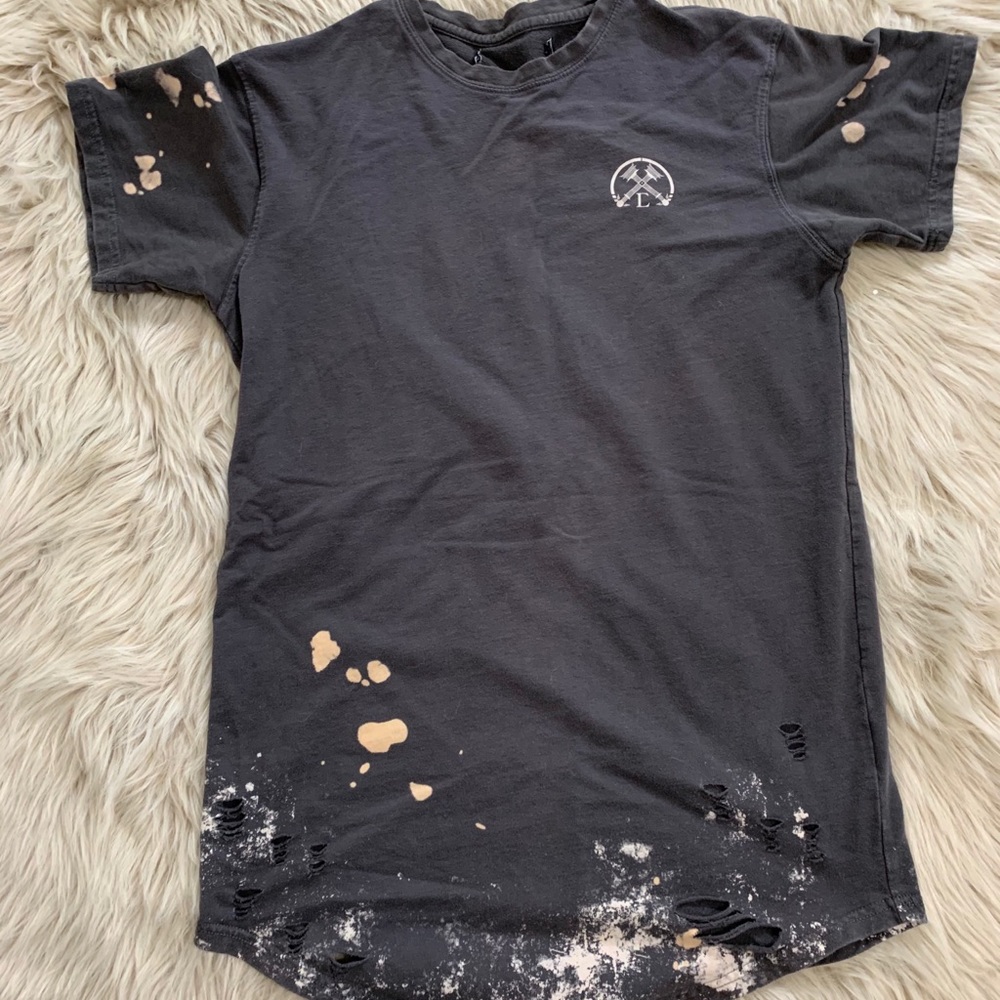 Civil thrashed drop tee shirt